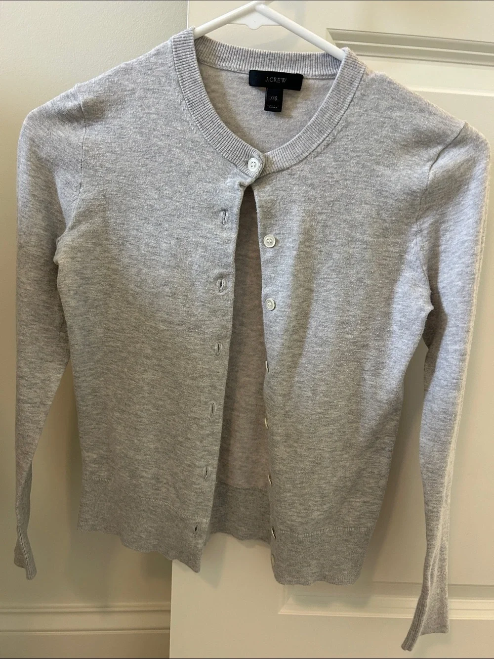 Jcrew gray cardigan